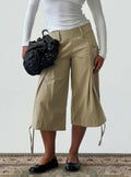Iria Capri Trouser Khaki