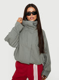 Shoreline Windbreaker Jacket Grey