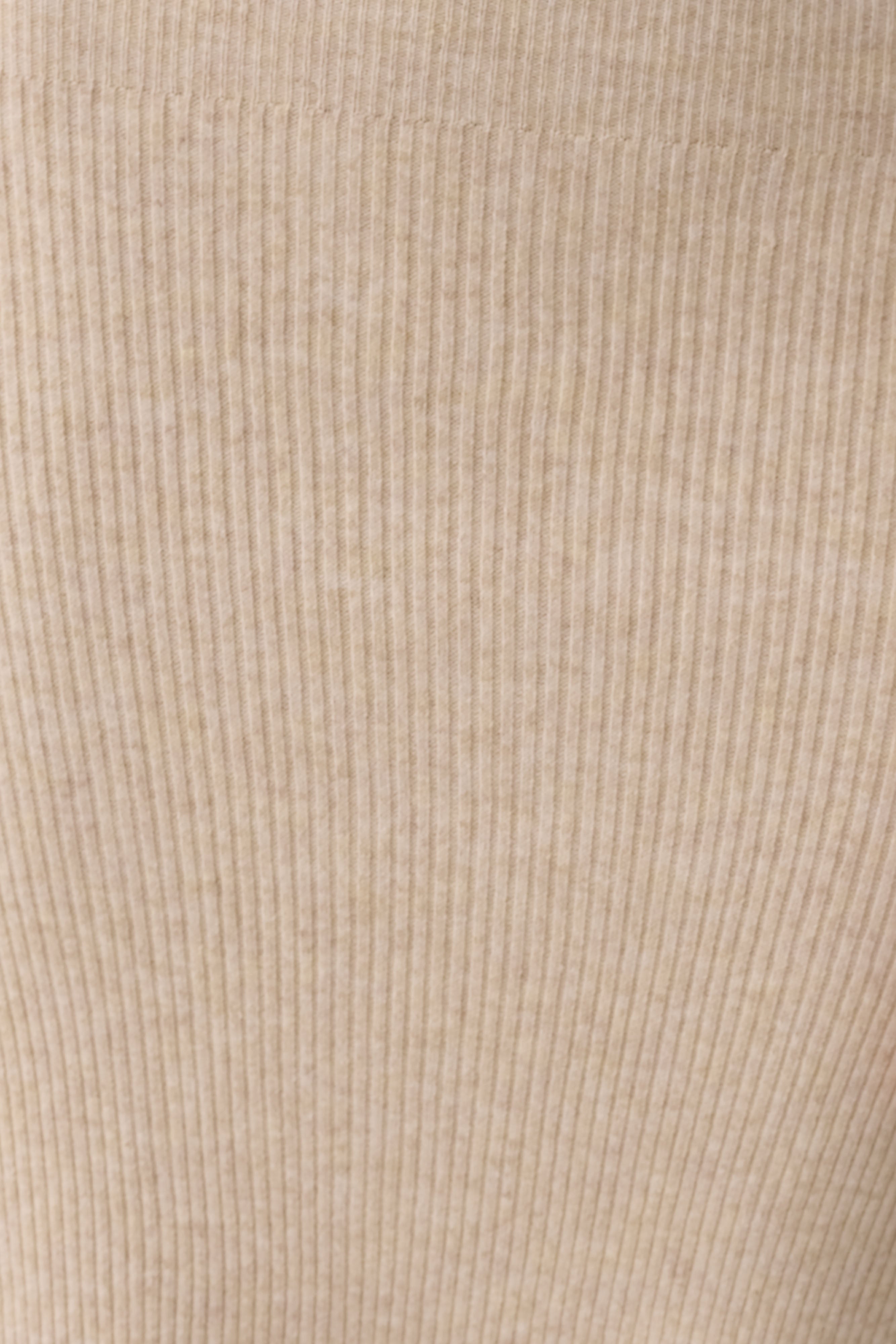 Goldie High Neck Knit Midi Dress - Camel