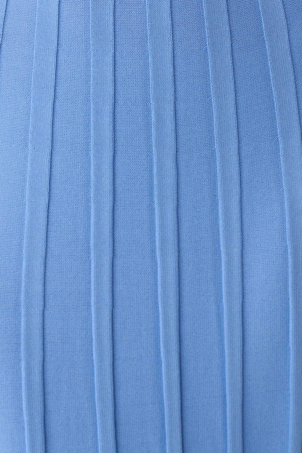 Pia Ribbed Strapless Maxi Dress - Periwinkle