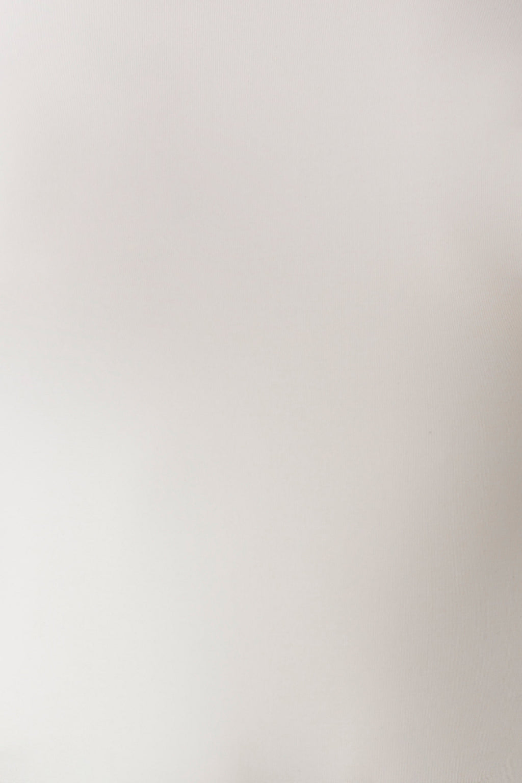 Chai Peached Jersey High Neck Top - Ivory