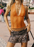 Goddess Divine Ruched Mini Skirt Multi