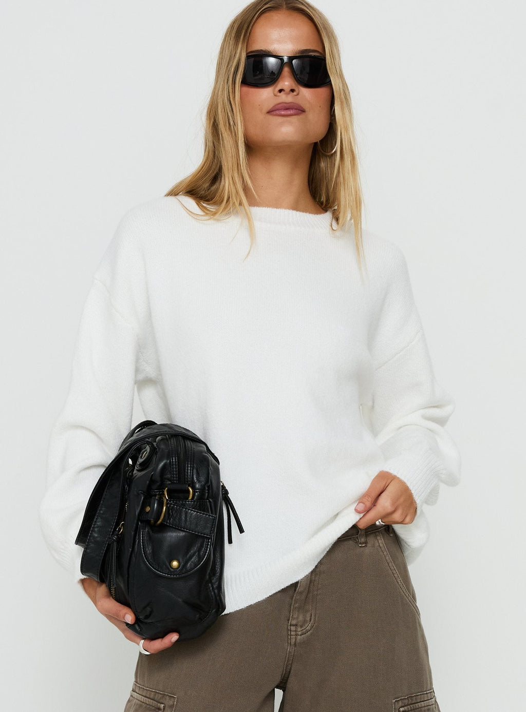 Ryanna Sweater White