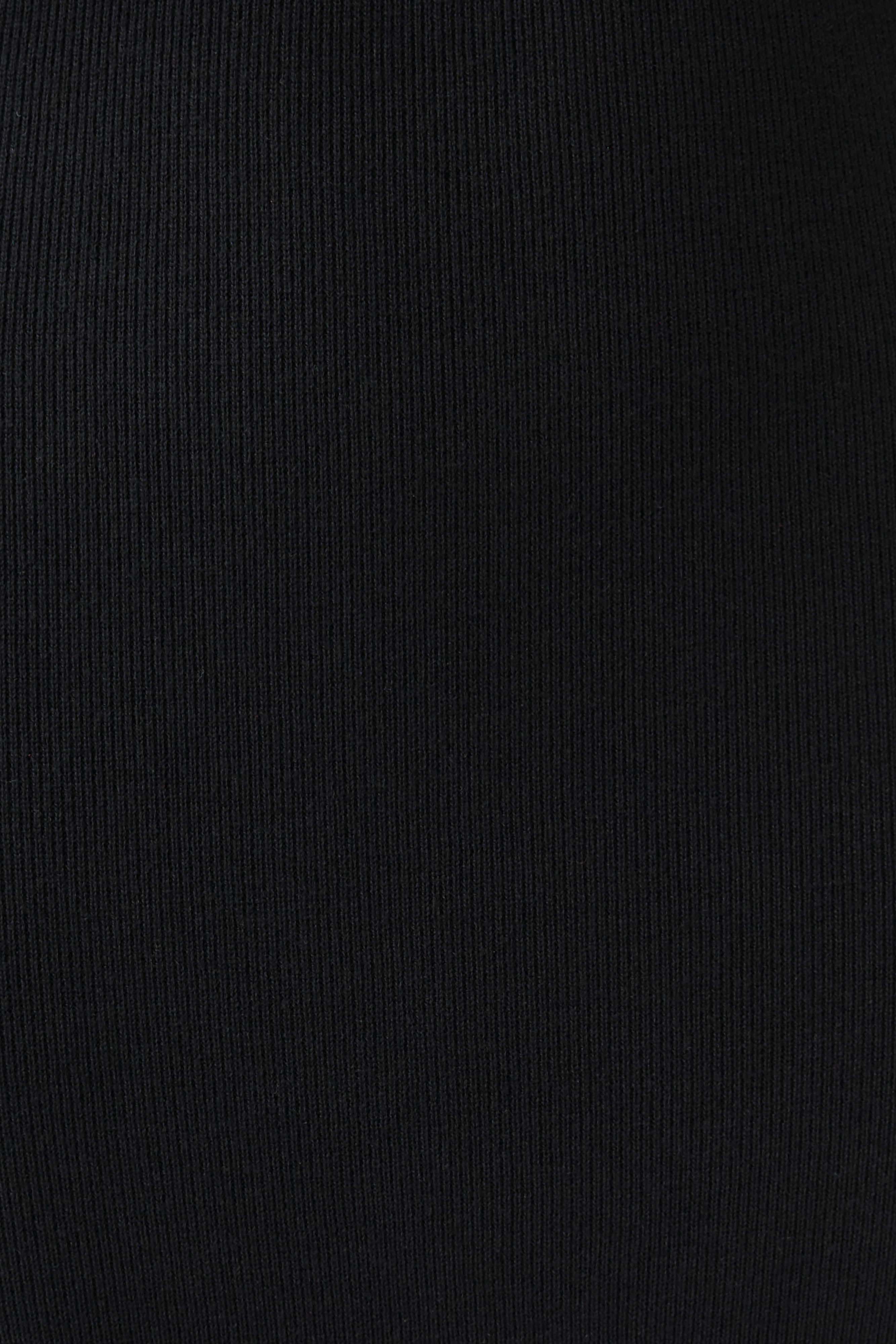 Rowan Long Sleeve Knit Maxi Dress - Black