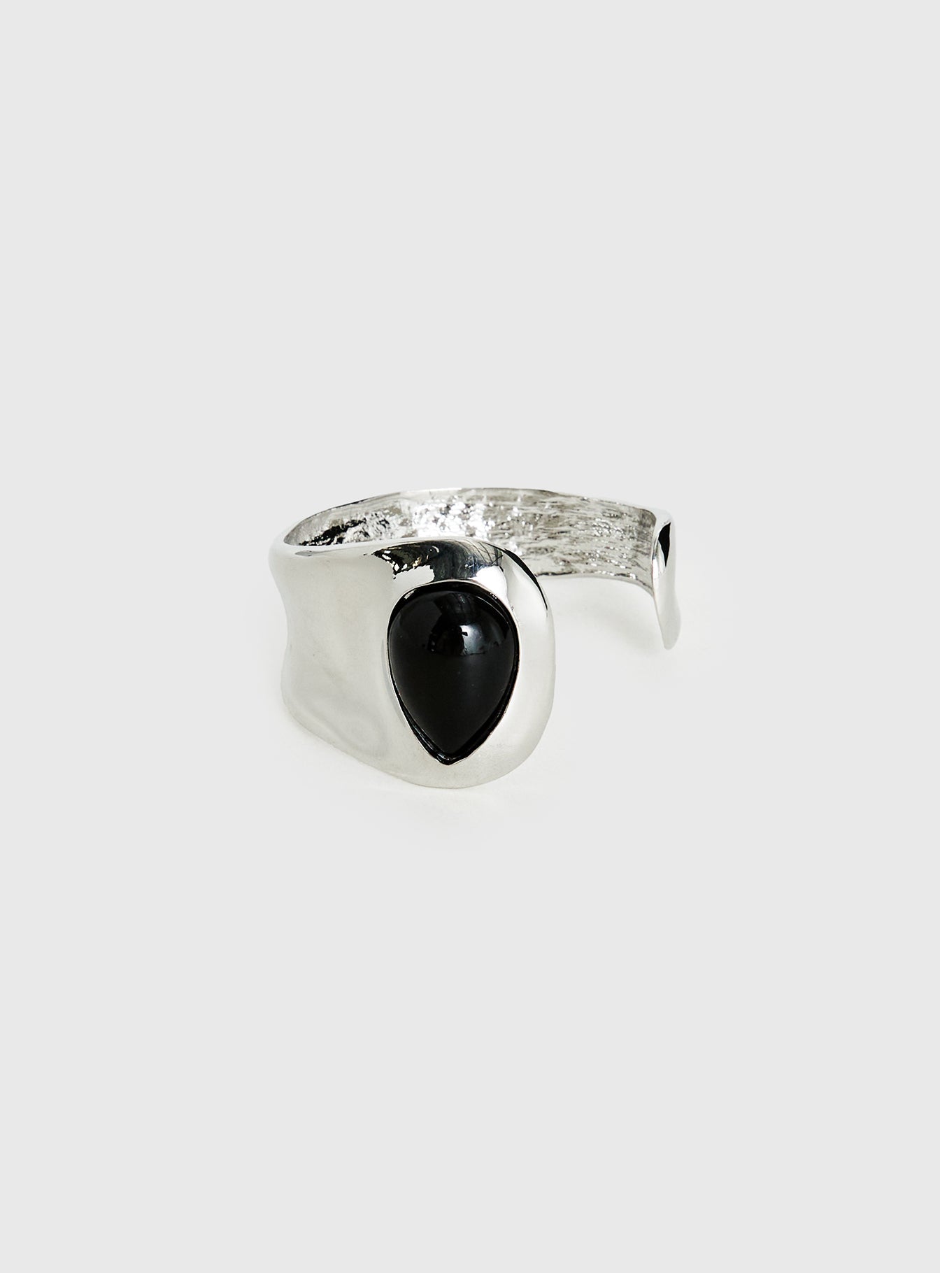 Change Again Cuff Silver / Black