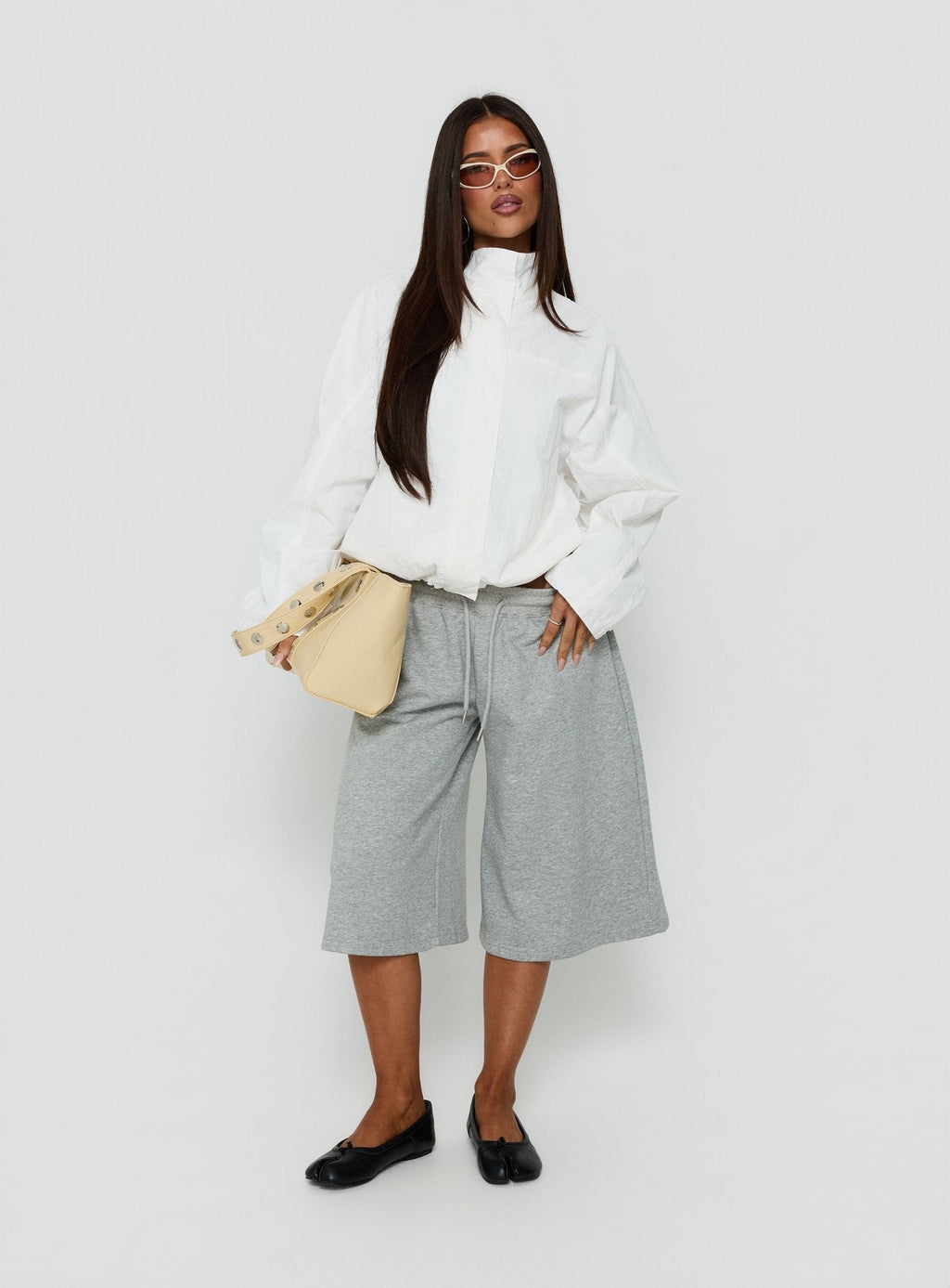 Shoreline Windbreaker Jacket White