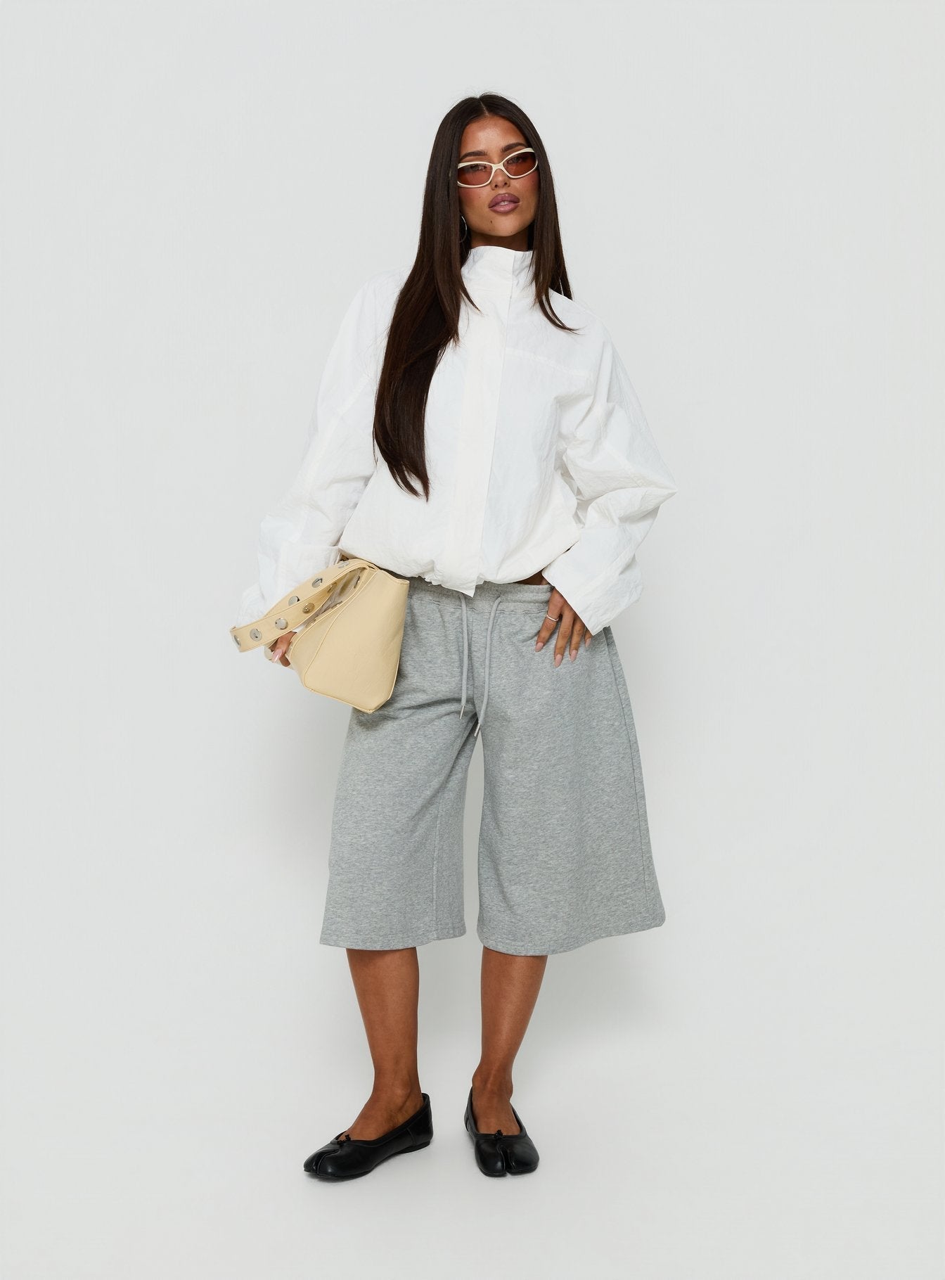 Shoreline Windbreaker Jacket White