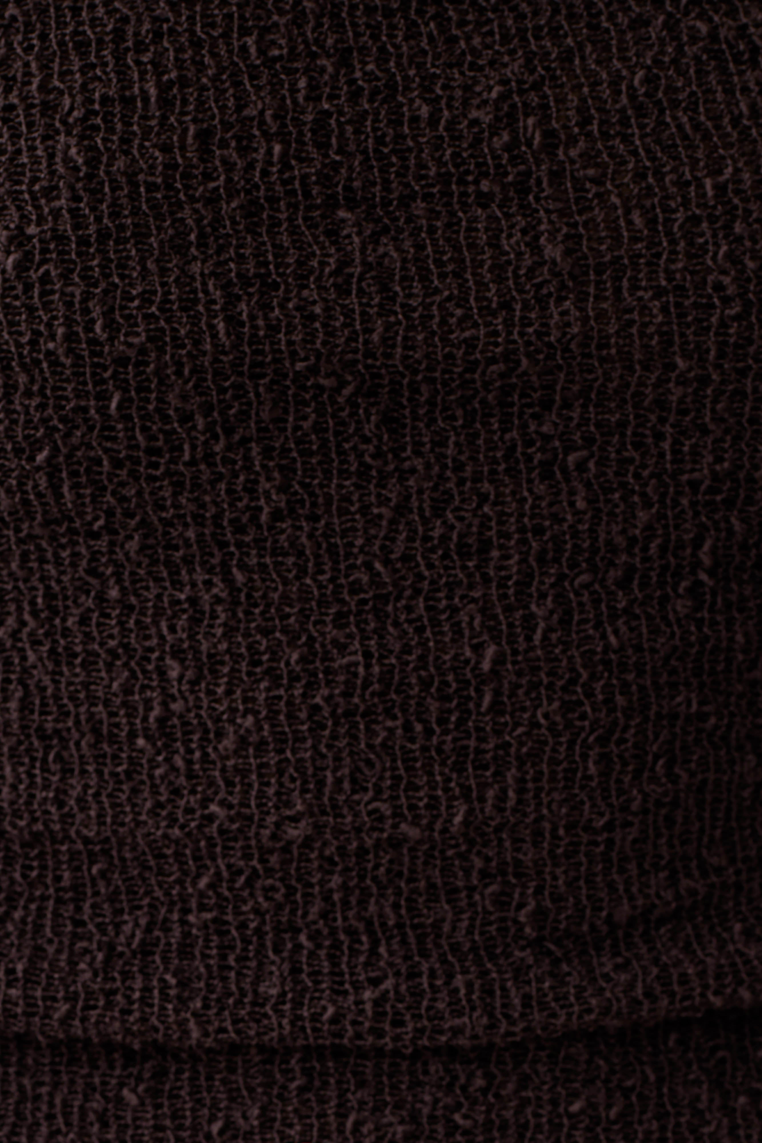 Marisol Off Shoulder Boucle Maxi Dress - Dark Chocolate