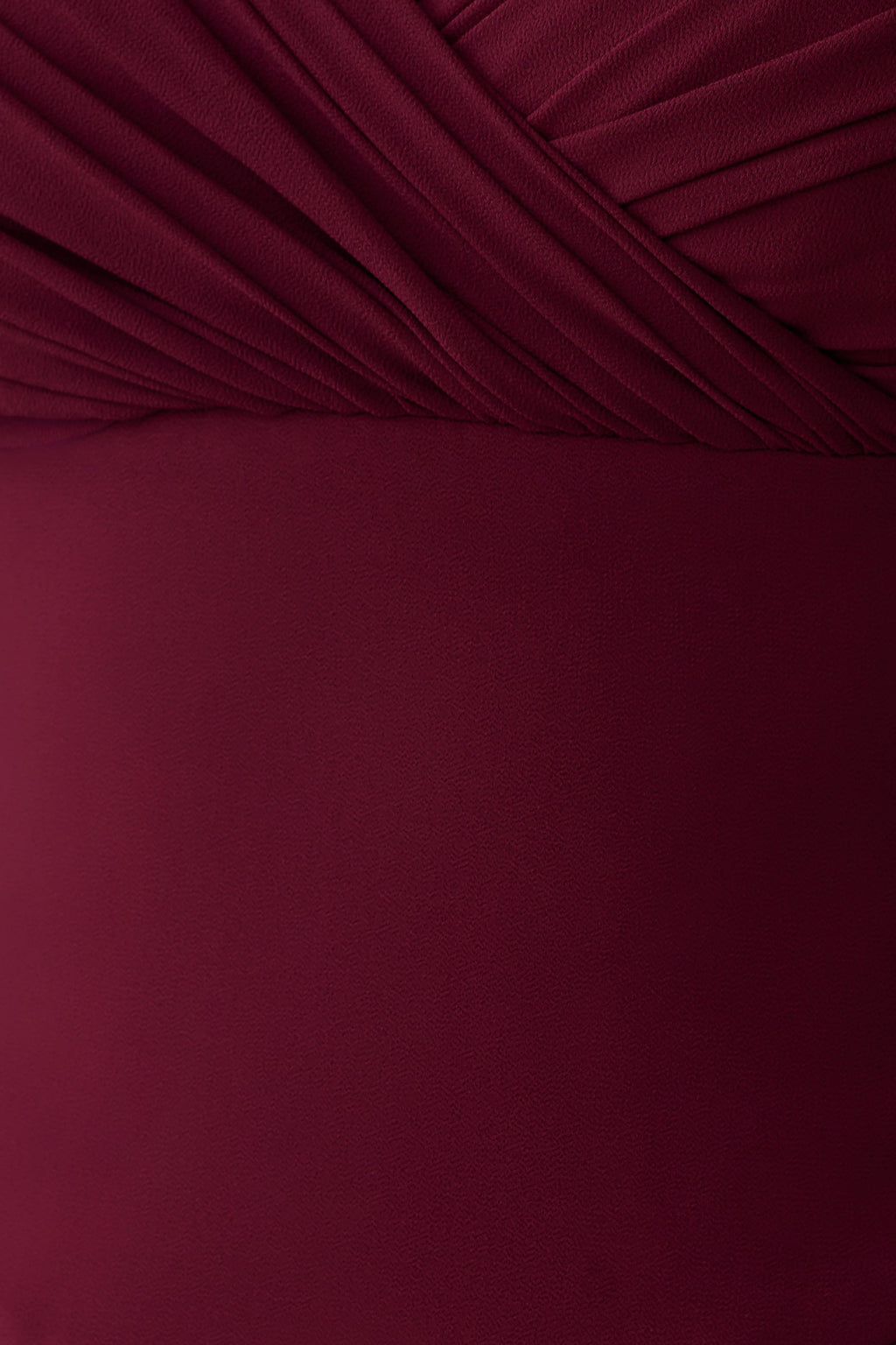 Mabel Off Shoulder Chiffon Maxi Dress - Merlot
