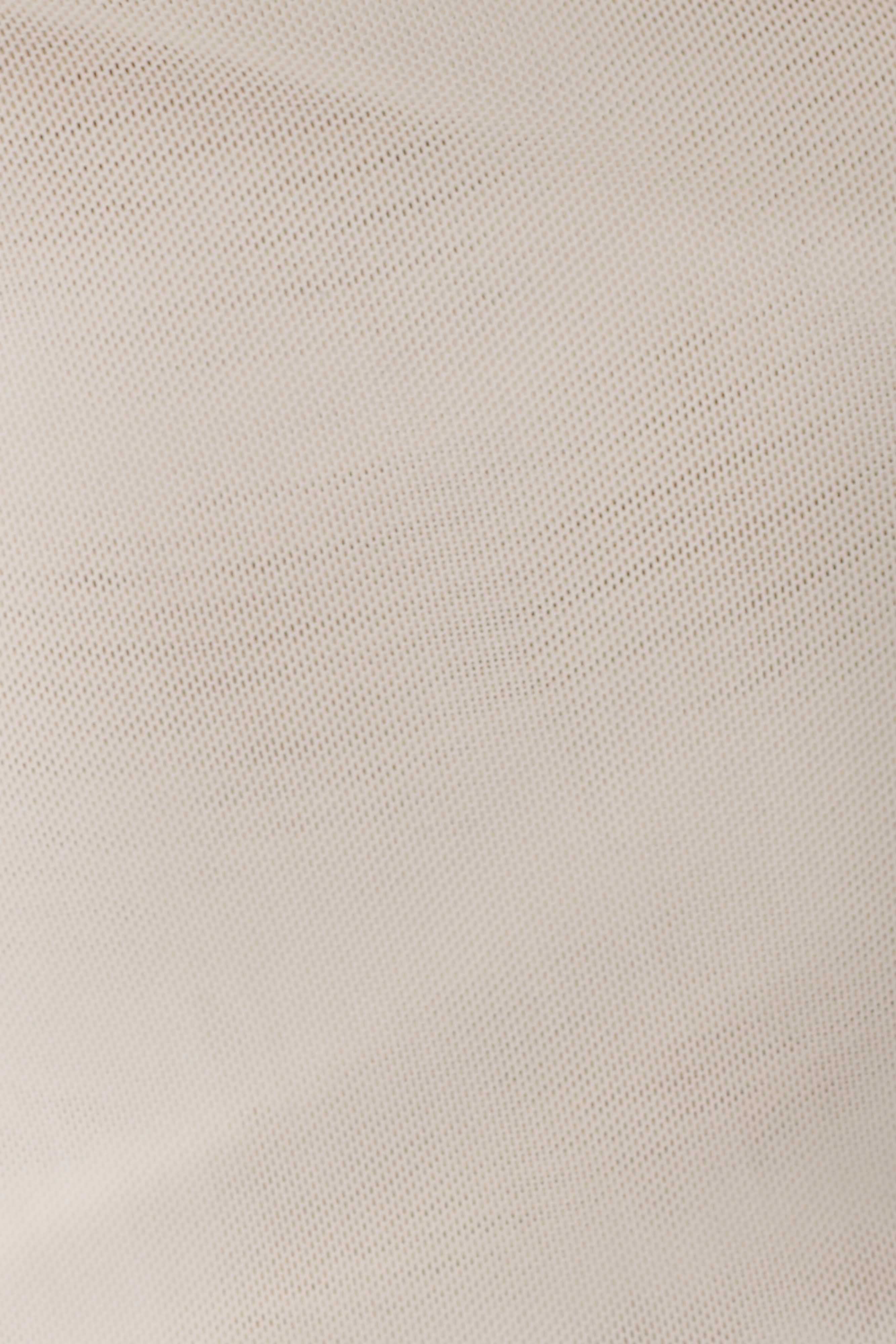 Lumi Long Sleeve Mesh Top - Bone