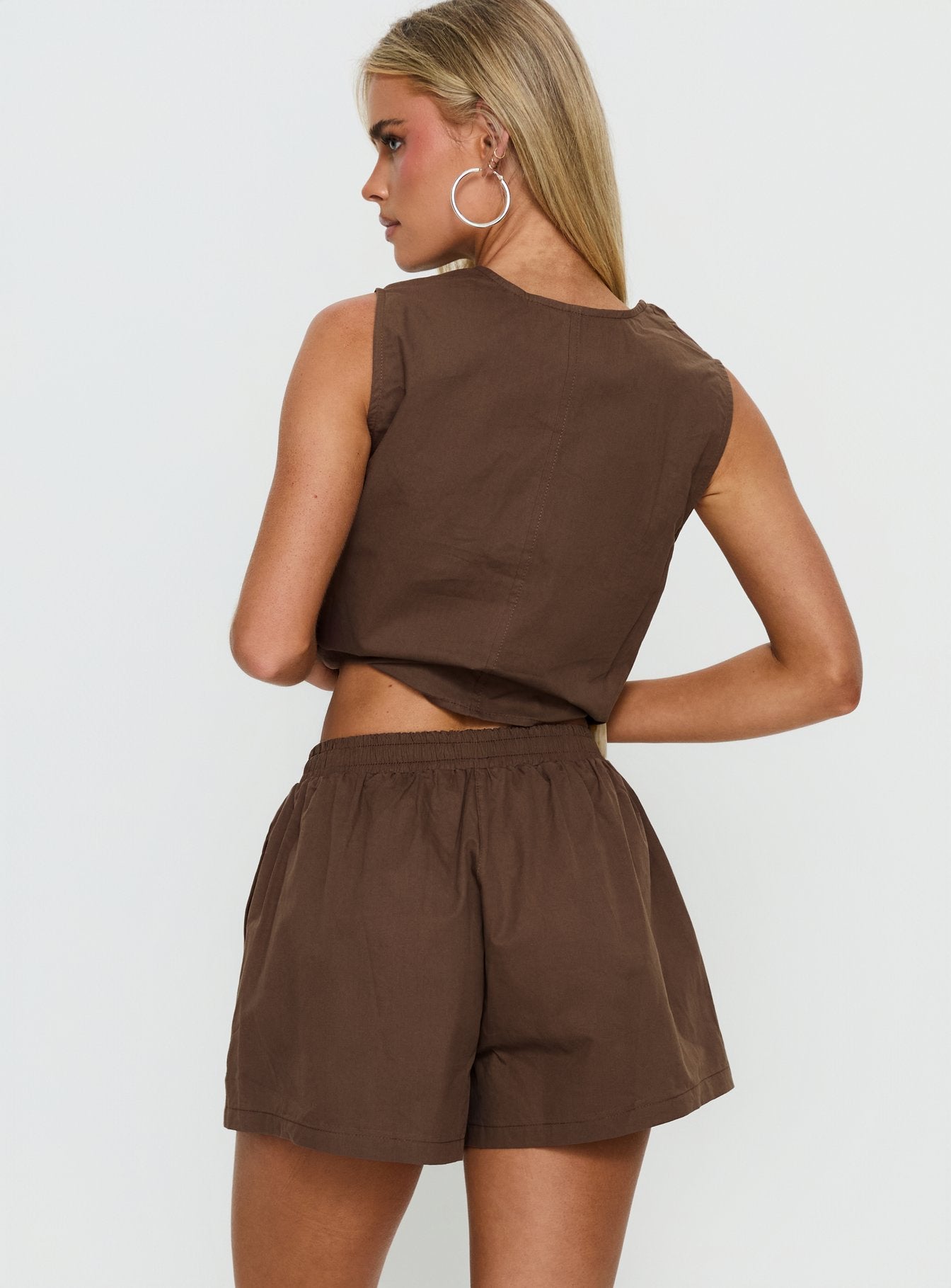Lindey Shorts Brown