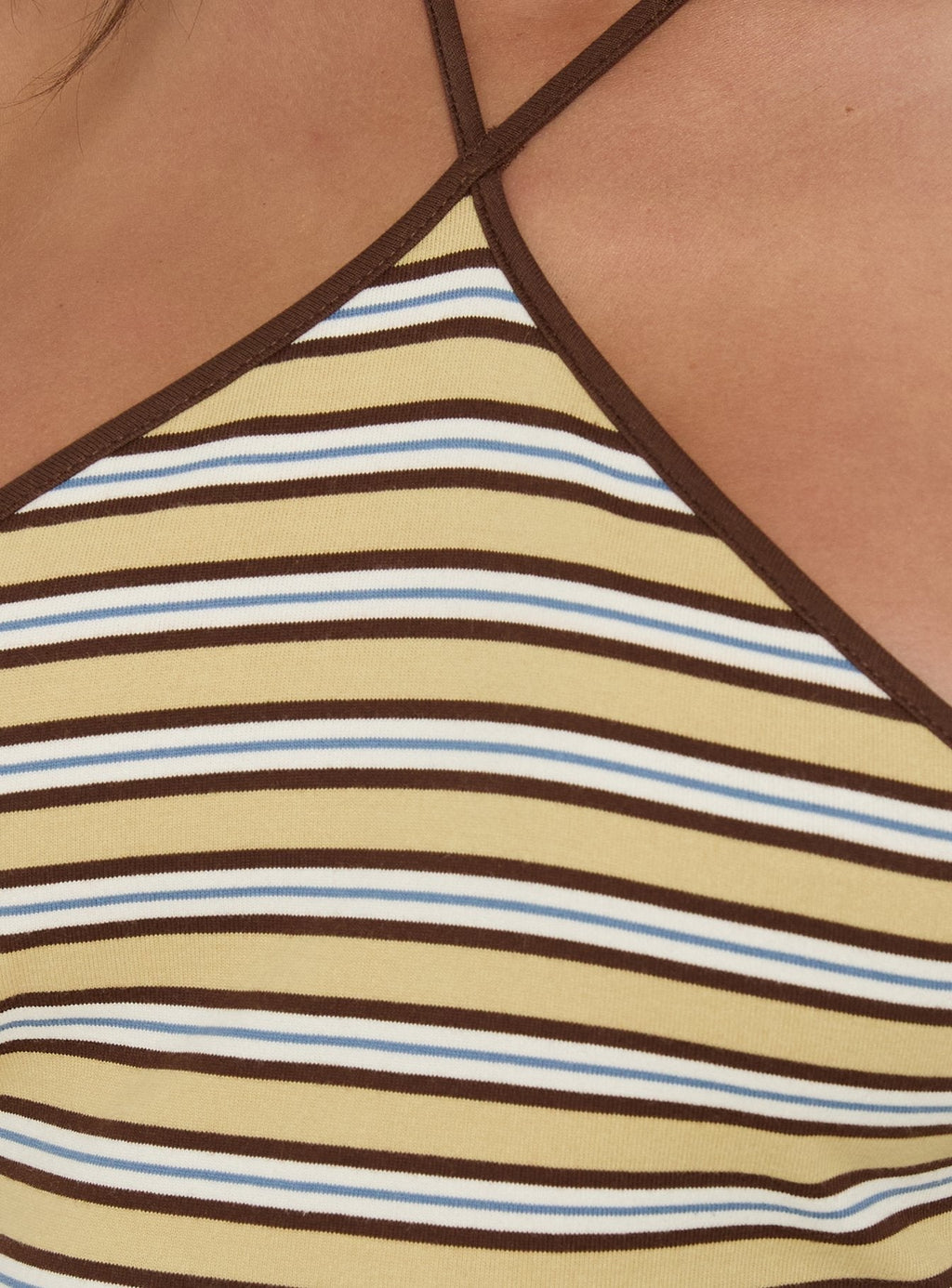 Aethoria Arrowneck Bodysuit Multi Stripe