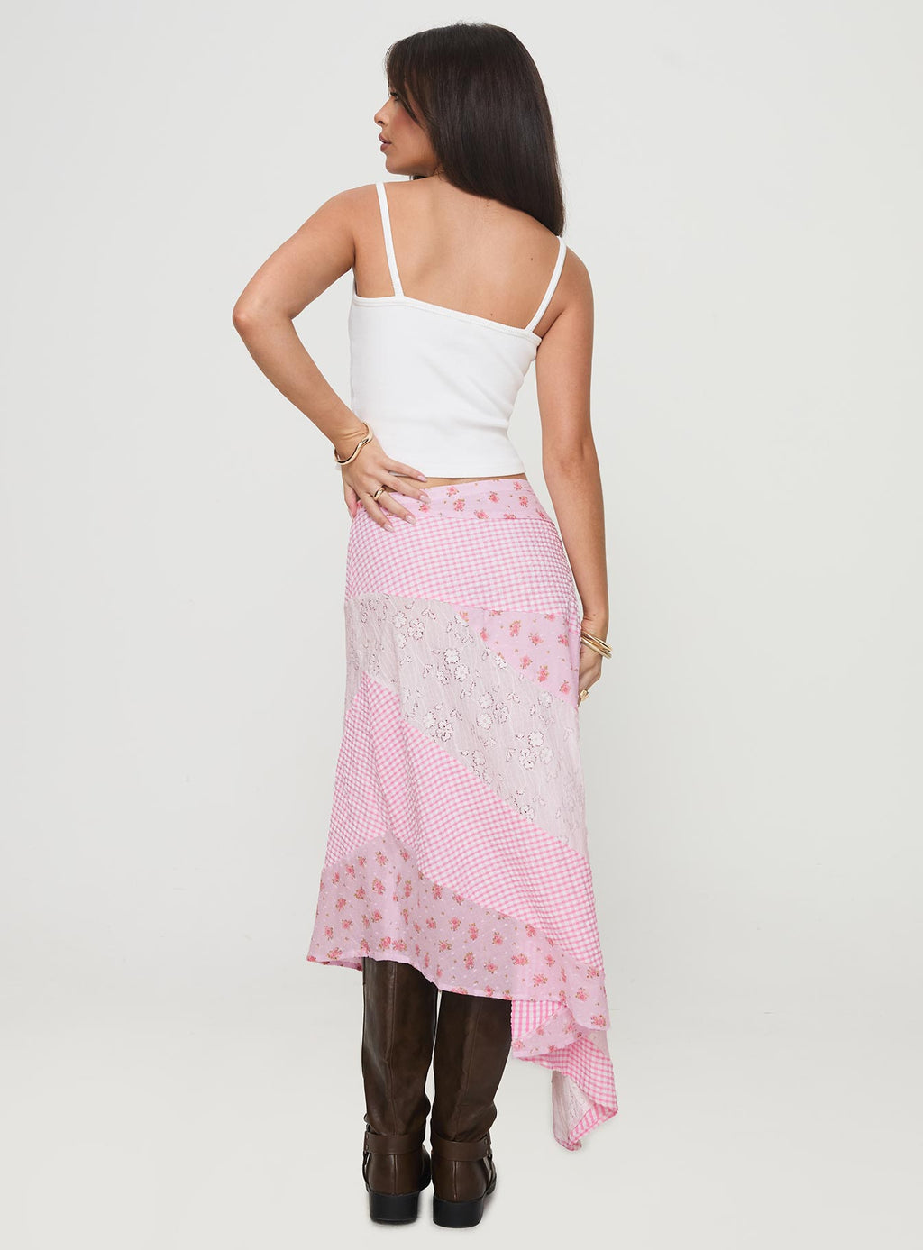 Rennar Maxi Skirt Multi Petite