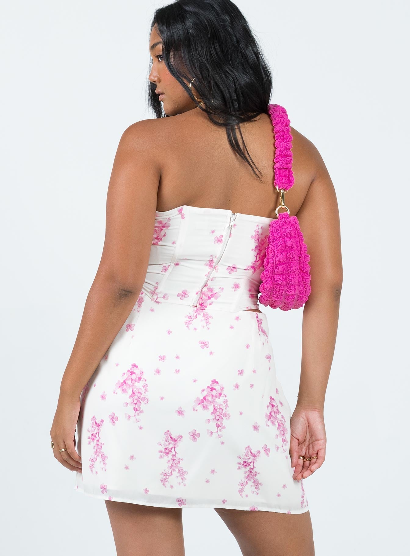 Lahni Floral Mini Skirt Multi