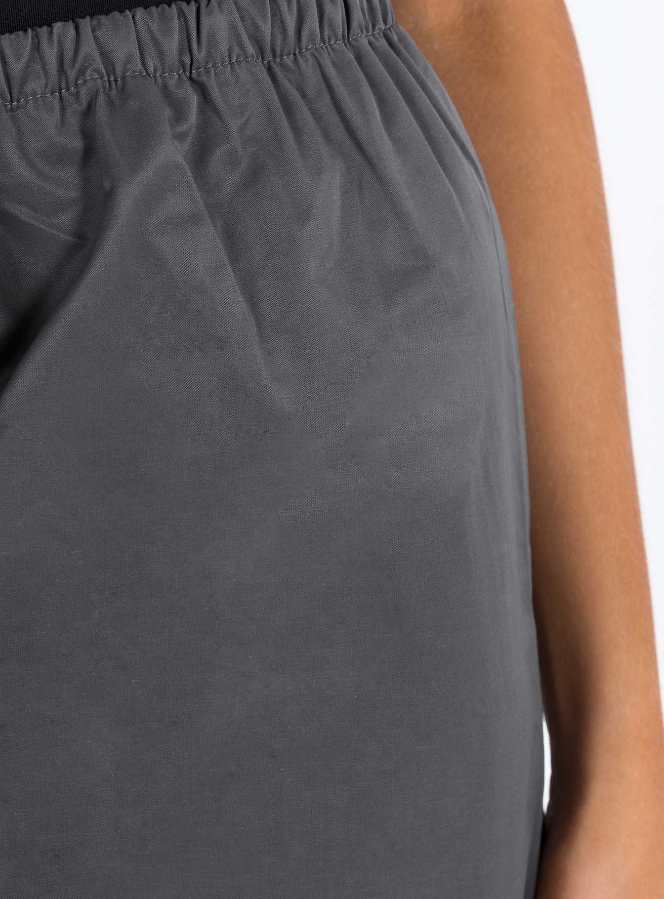 Elizondo Cargo Mini Skirt Charcoal