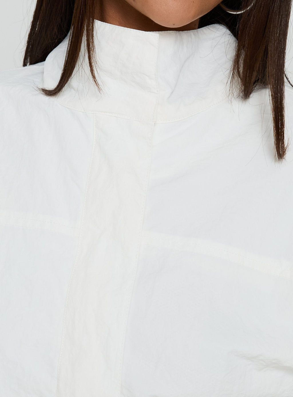 Shoreline Windbreaker Jacket White