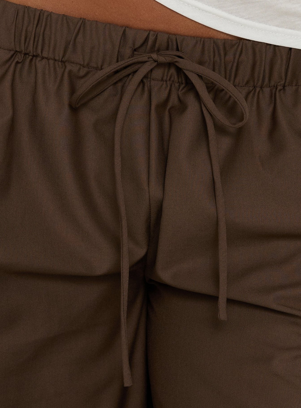 Siren Sun Drawstring Jorts Brown