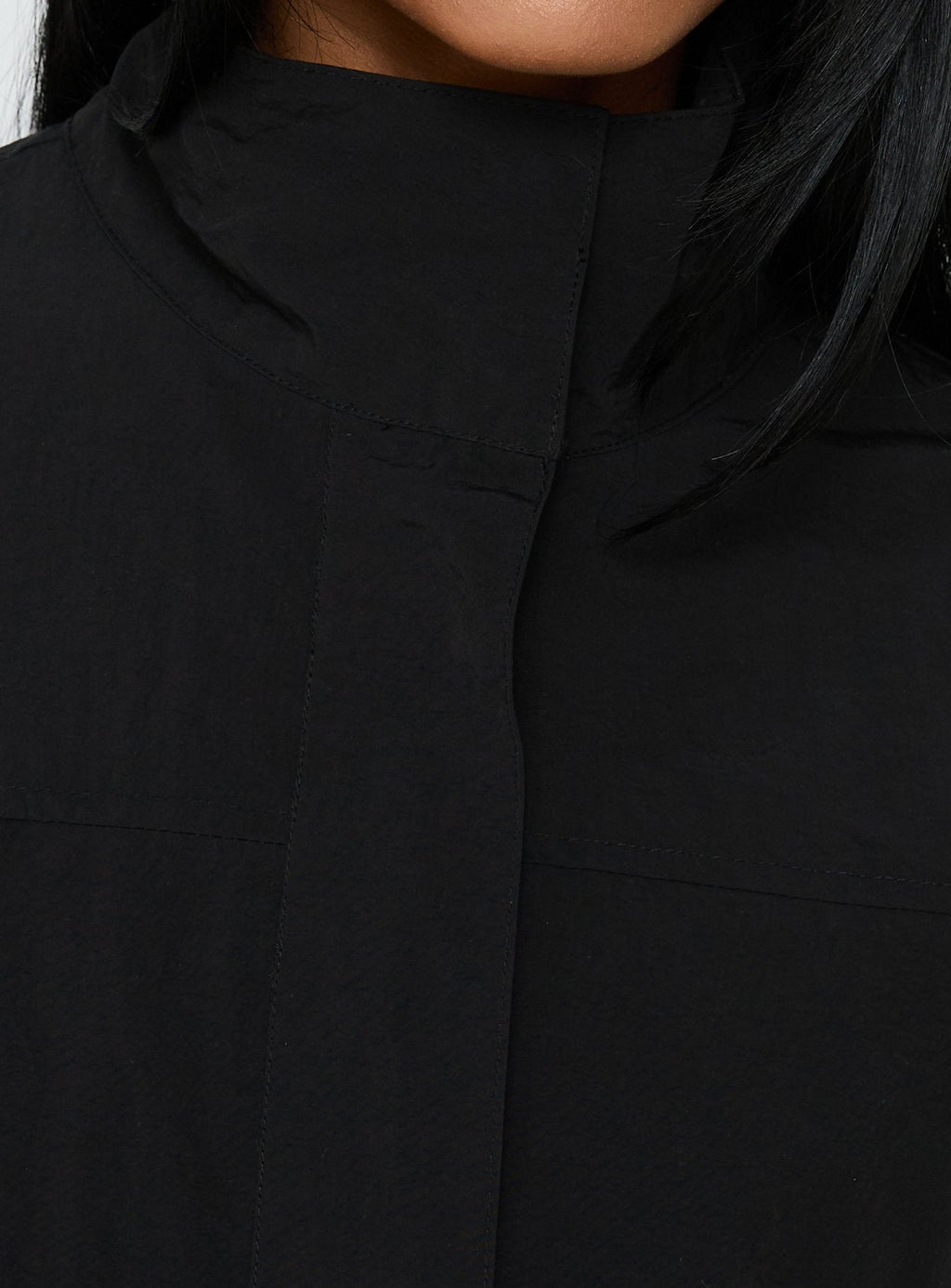 Shoreline Windbreaker Jacket Noir