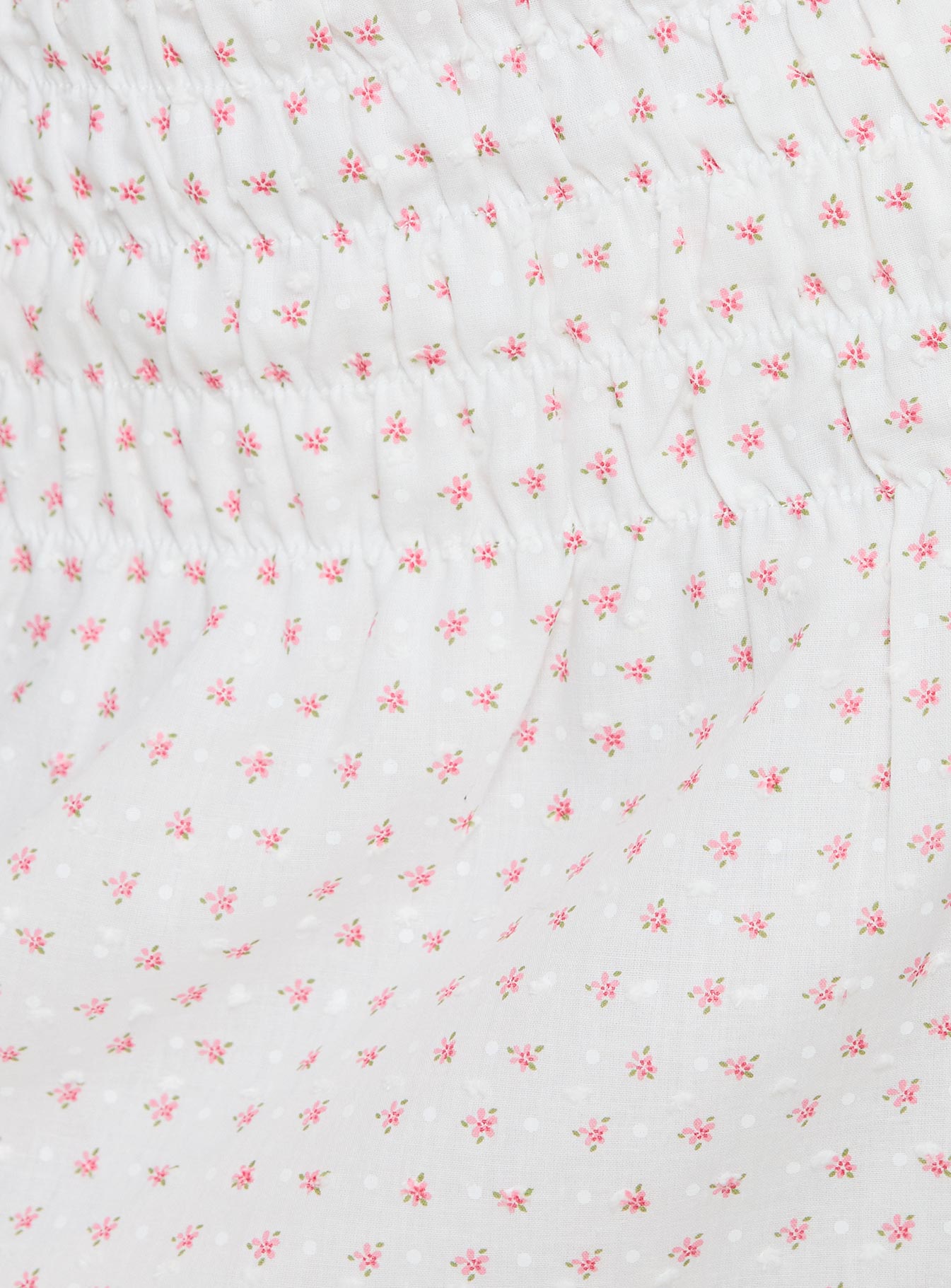 Diji Mini Skirt White / Red