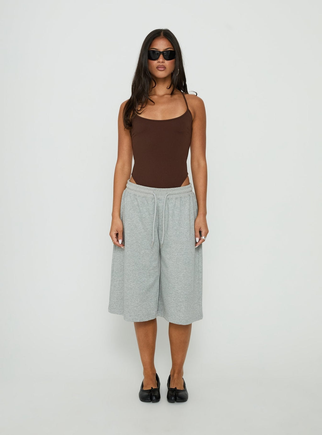 All Tied Up Bodysuit Brown