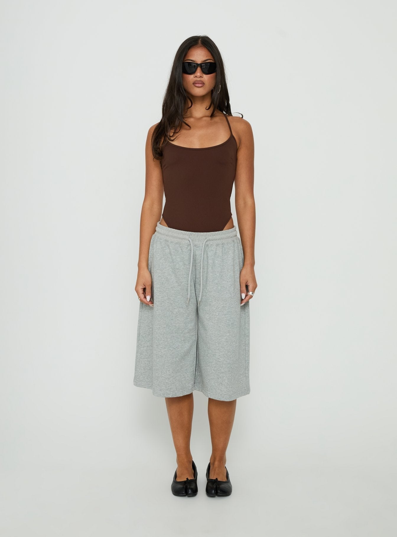 All Tied Up Bodysuit Brown