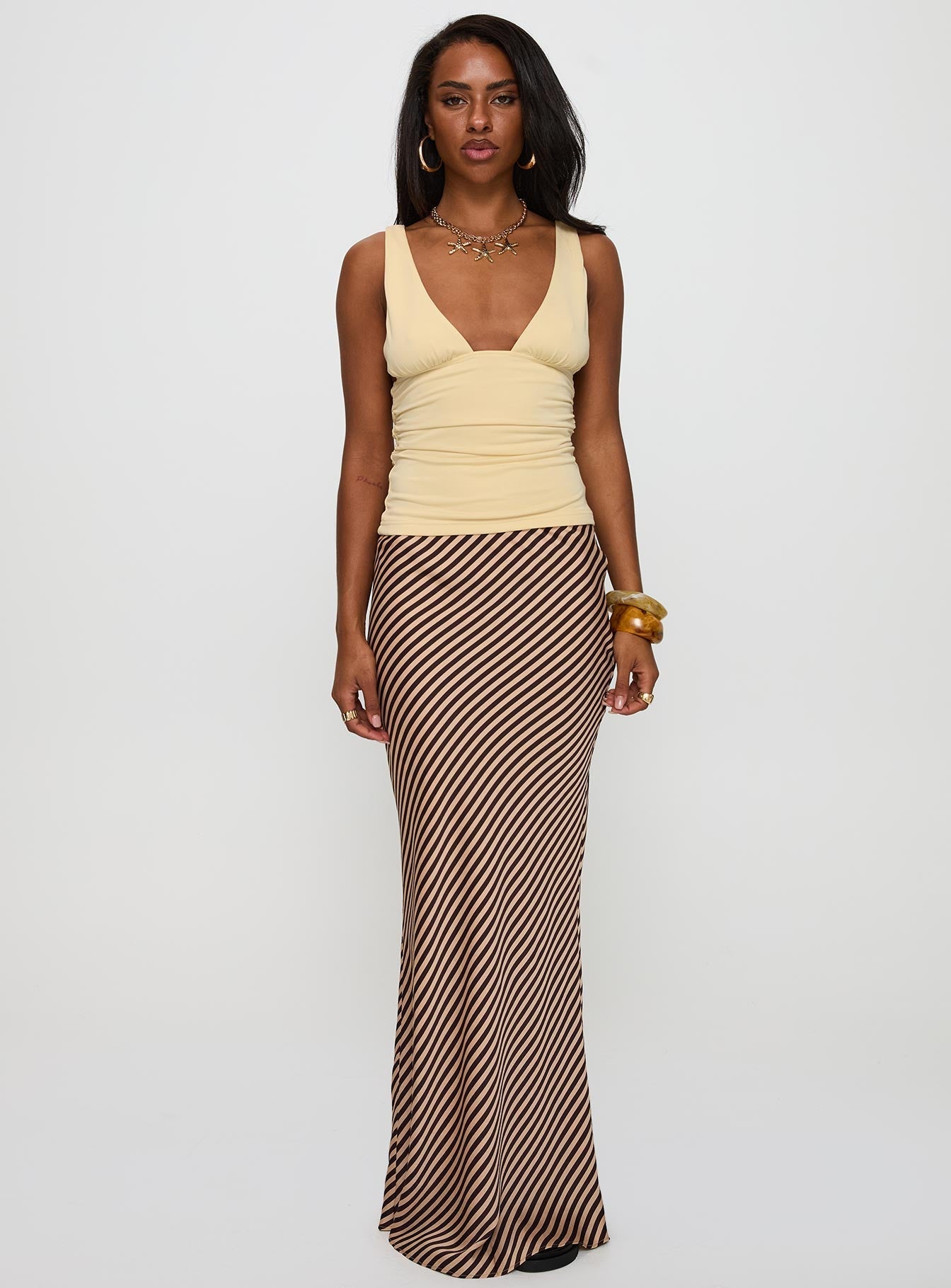 Eliena Maxi Skirt Multi Petite