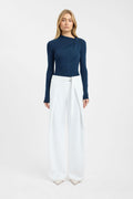 Anna Wool Long Sleeve Top