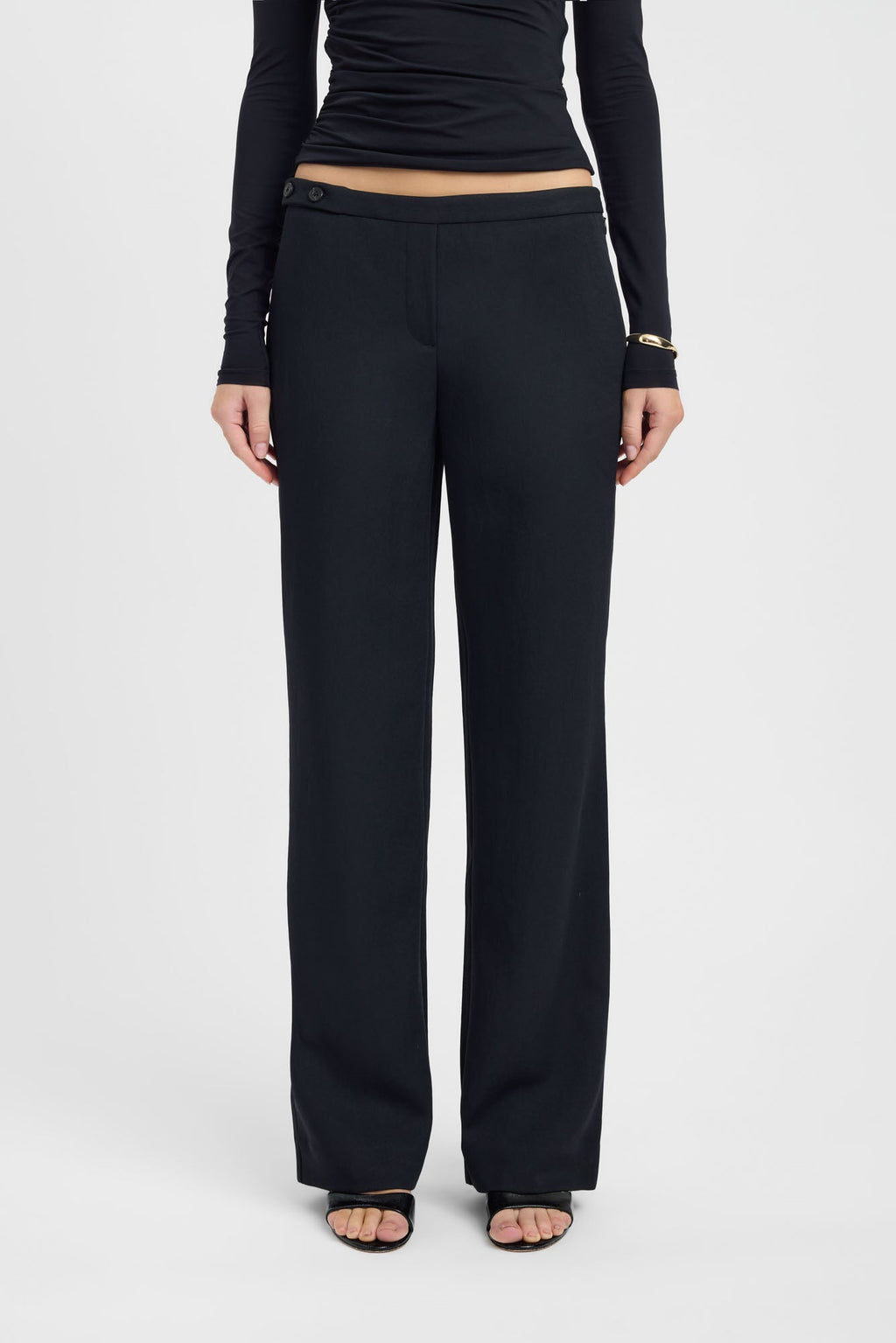 Ariel Button Tab Pant