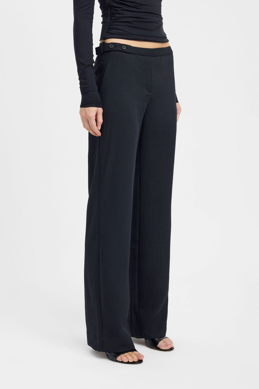 Ariel Button Tab Pant