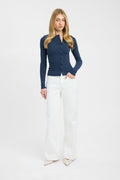 Bec Button Long Sleeve Top