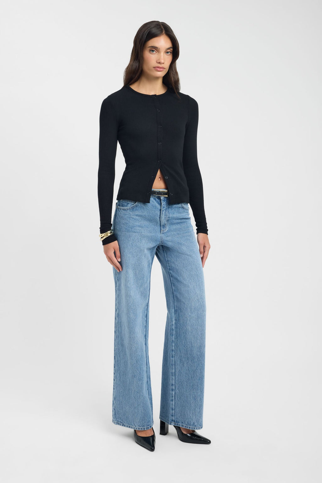 Atlas Snap Long Sleeve Top