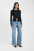 Atlas Snap Long Sleeve Top