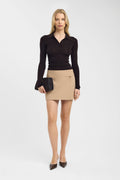Ariel Tab Mini Skirt