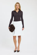 Myles Polo Long Sleeve Top