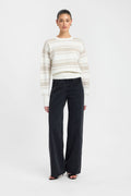 Dalton Stripe Crew Jumper