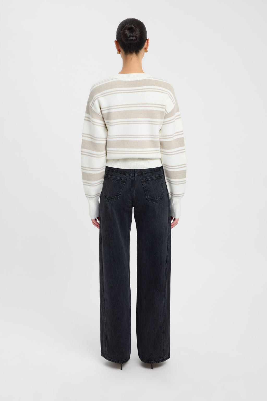 Dalton Stripe Crew Jumper