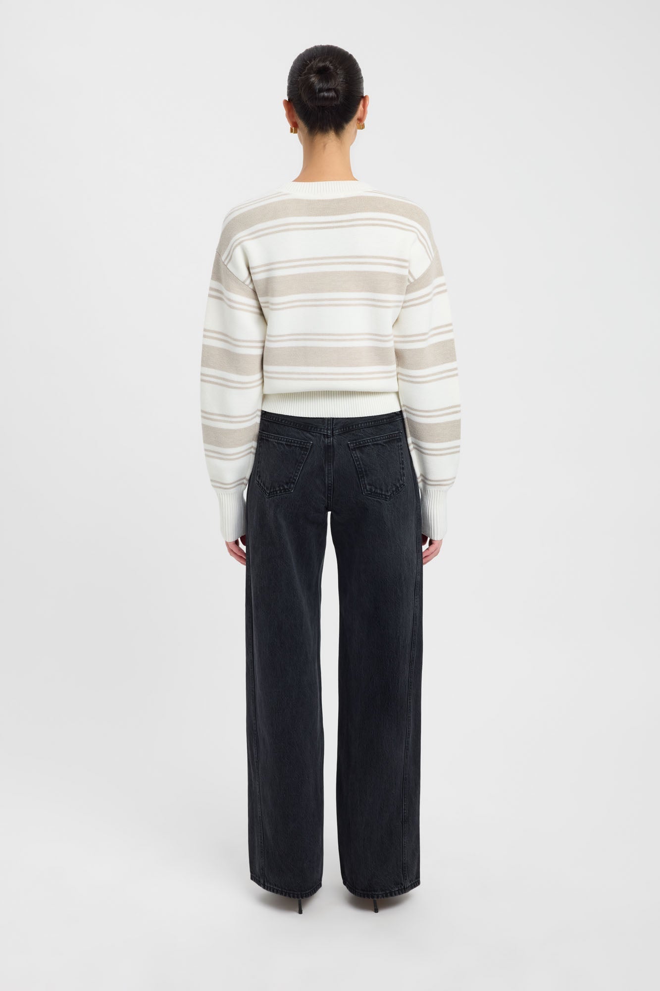 Dalton Stripe Crew Jumper