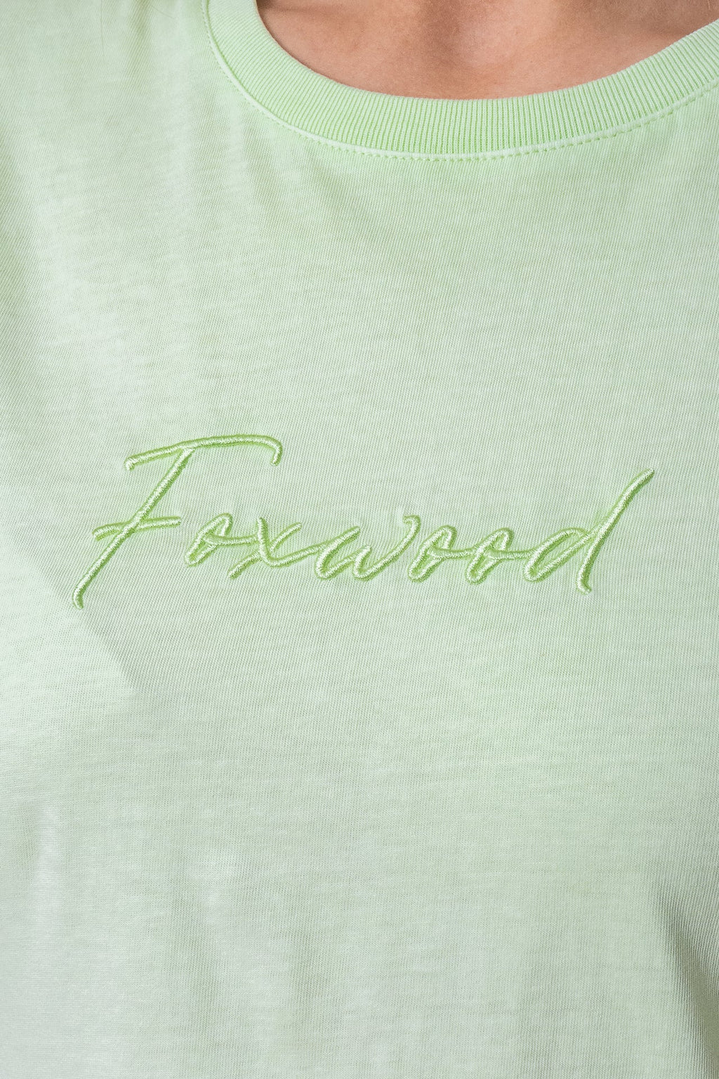 Signature Tee in Apple Mint - Foxwood
