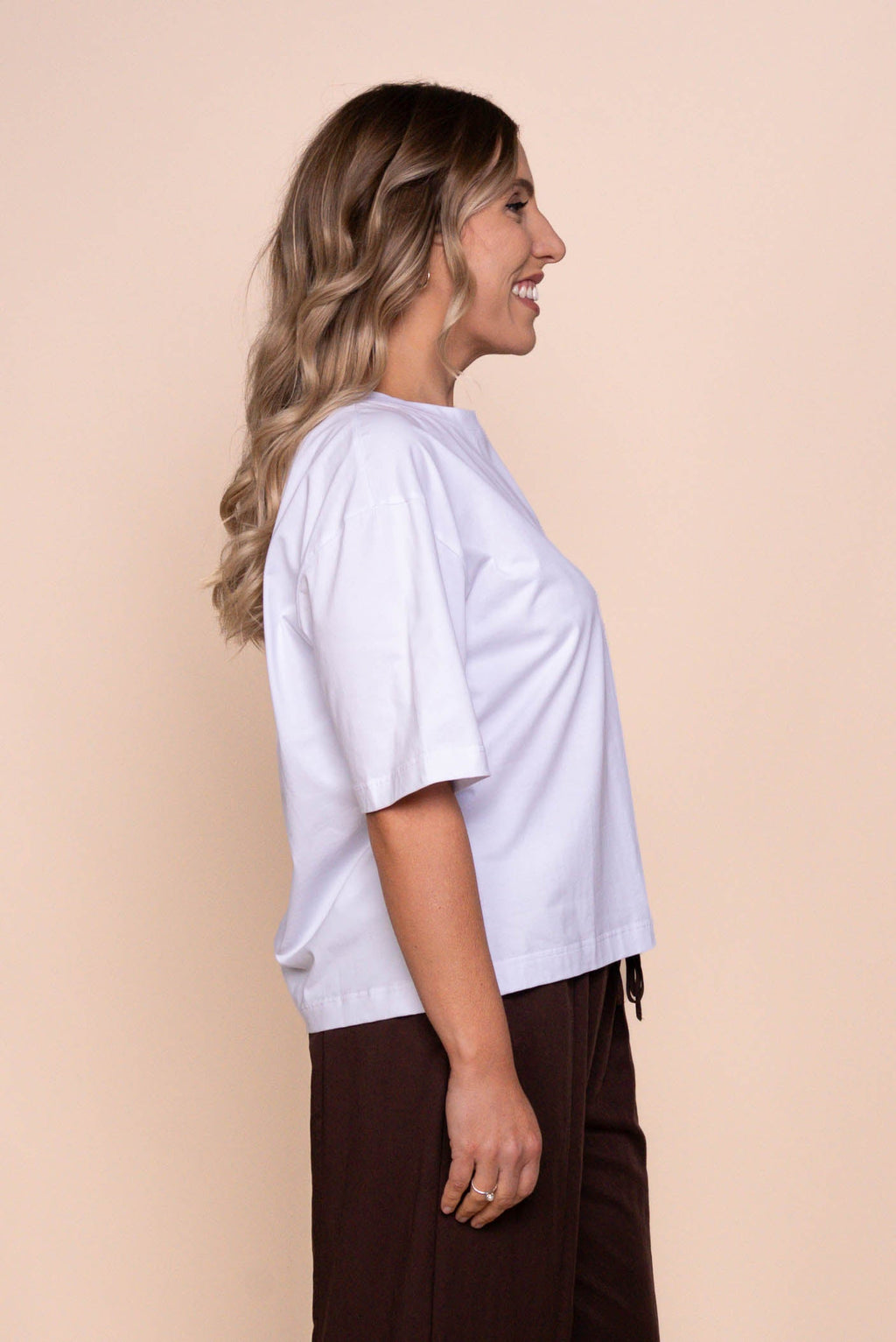 Bianca S/S Tee in White
