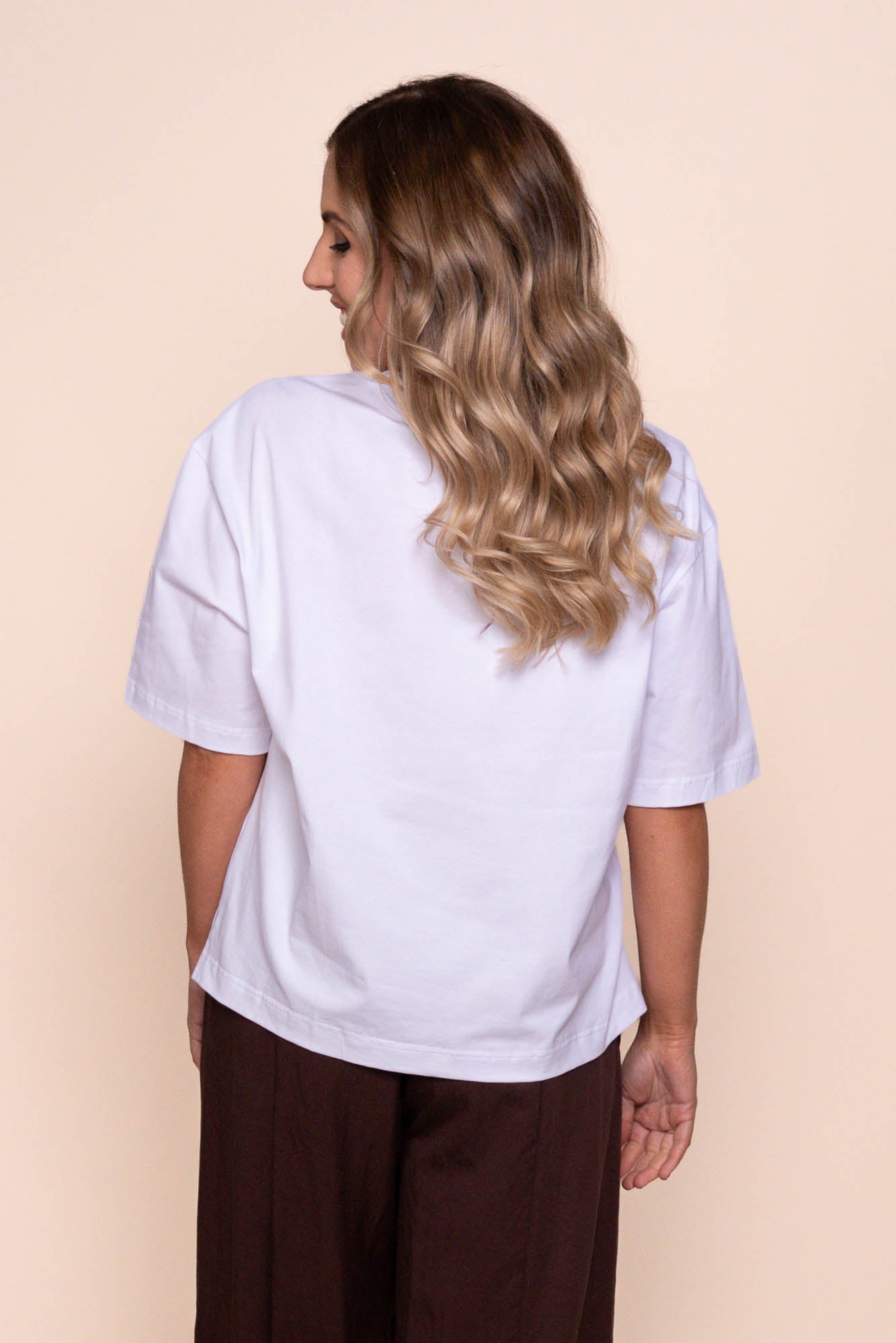Bianca S/S Tee in White