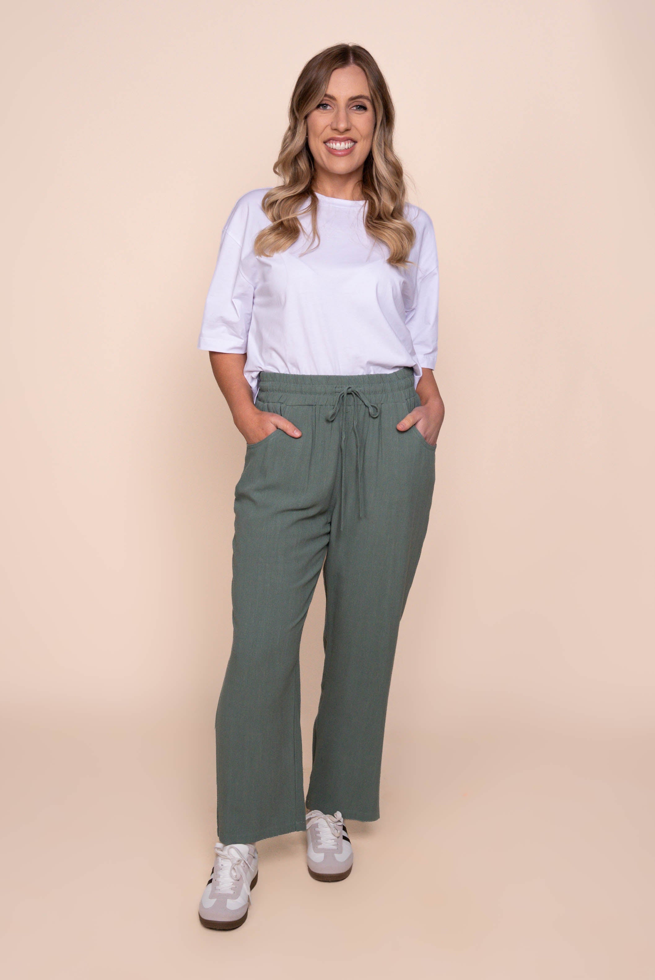 Gabriel Pants in Sage