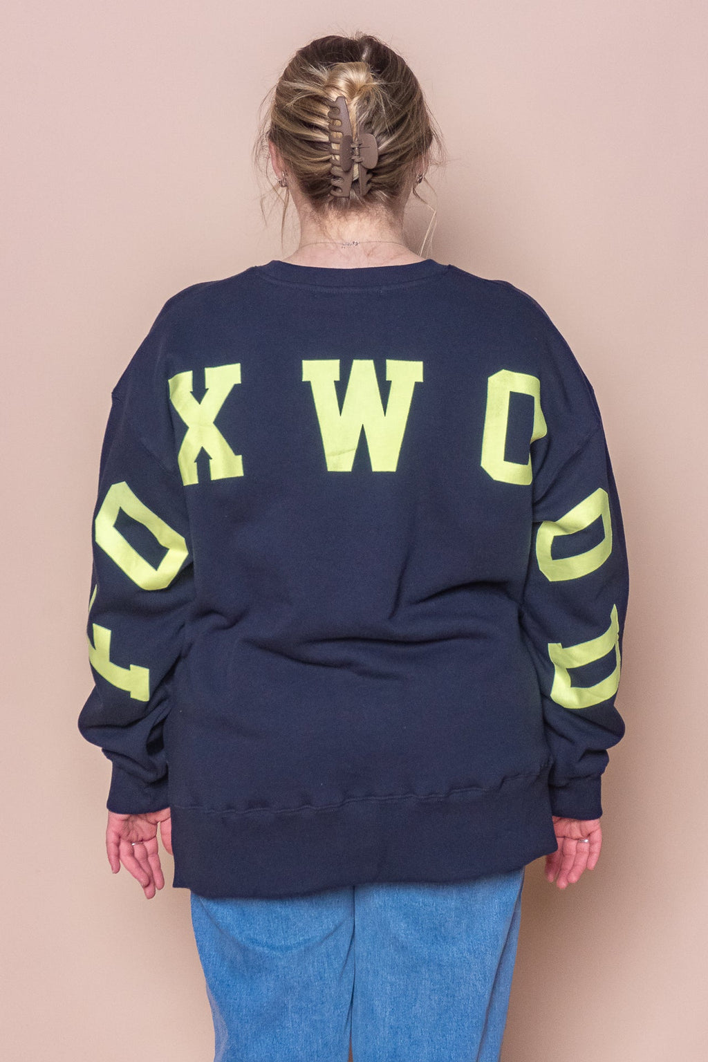 Interval Crew in Navy/Neon Yellow - Foxwood