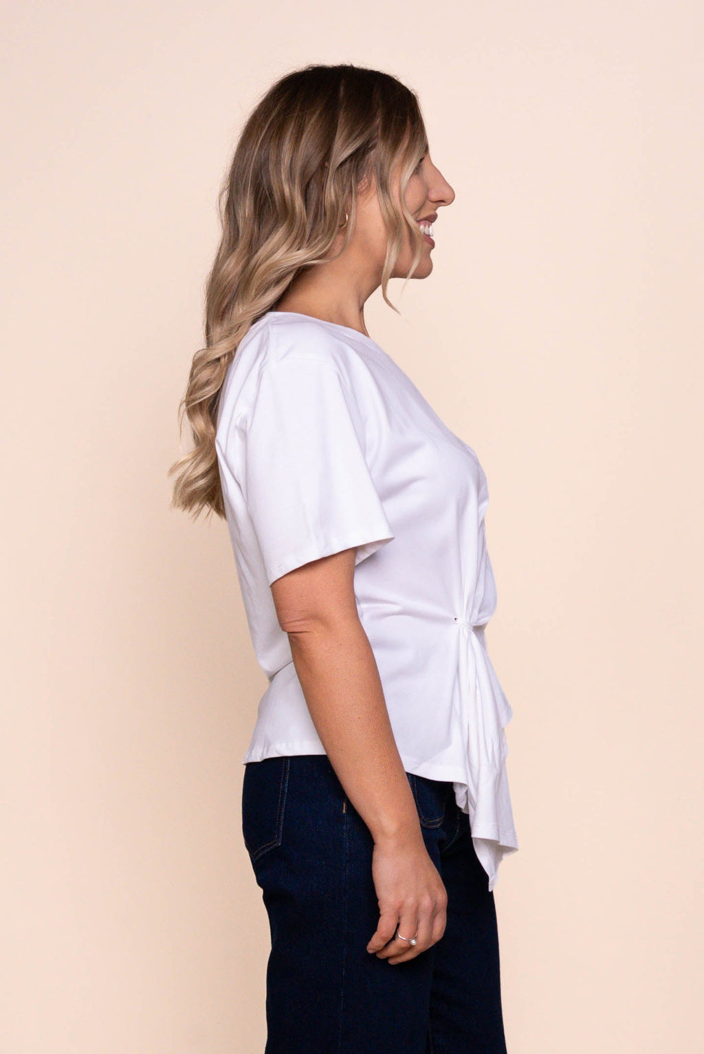 Greta Top in White