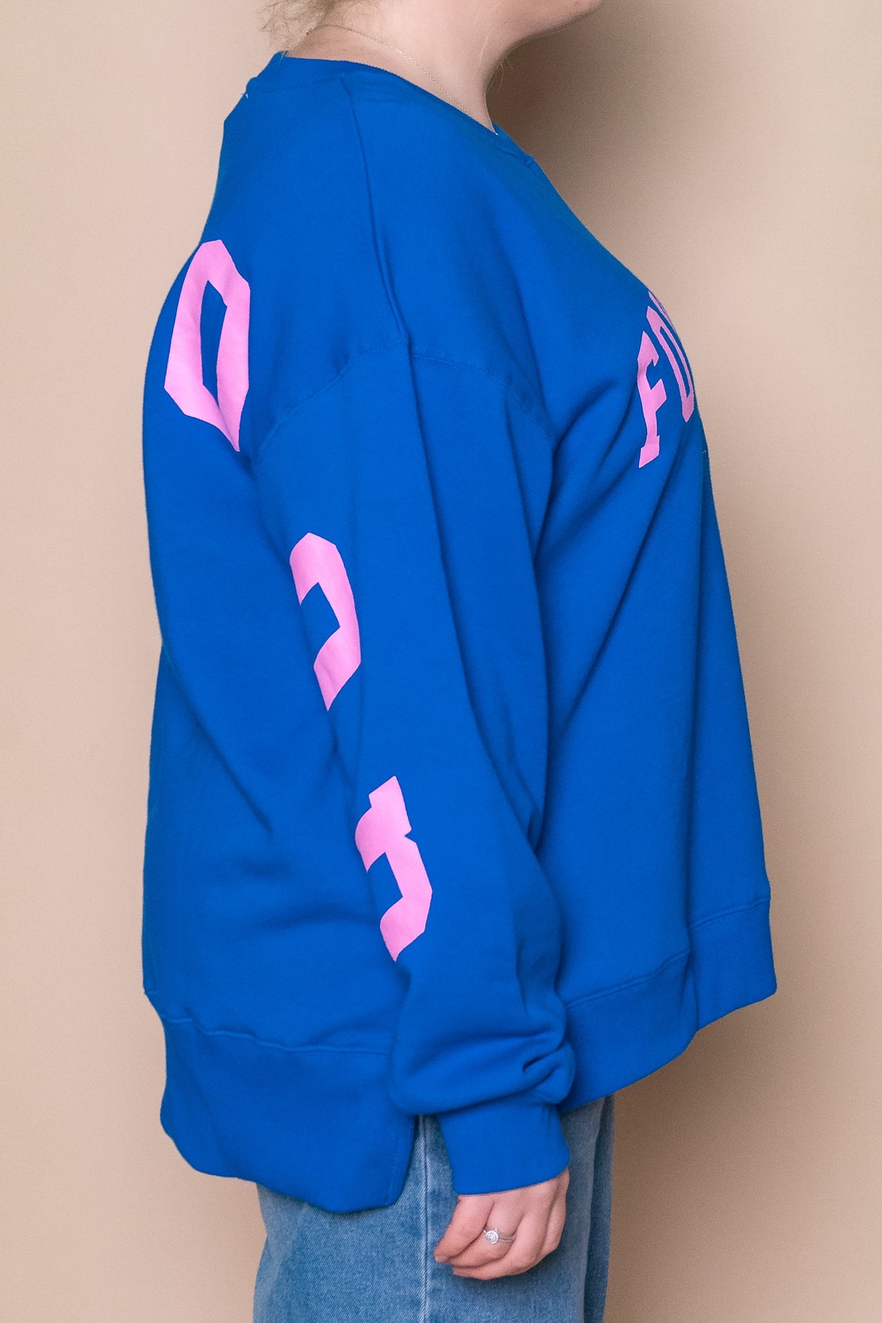 Interval Crew in Cobalt/Neon Pink - Foxwood