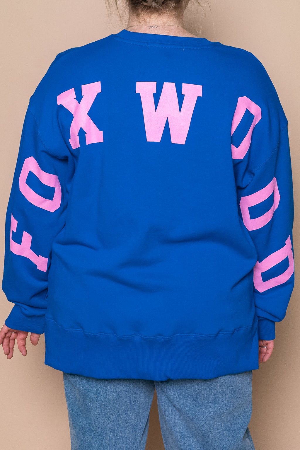 Interval Crew in Cobalt/Neon Pink - Foxwood