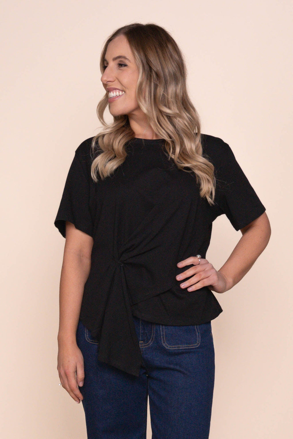 Greta Top in Black