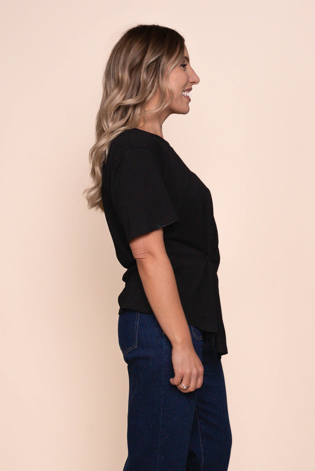Greta Top in Black