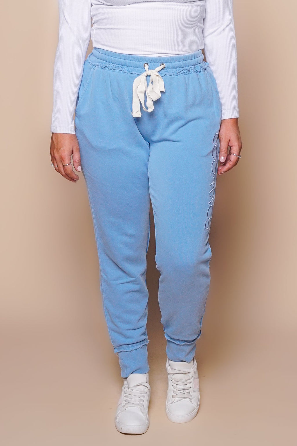 Simplified Track Pants in Blue - Foxwood