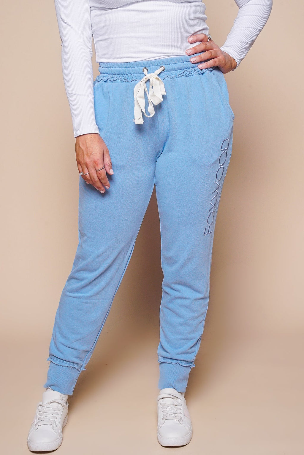 Simplified Track Pants in Blue - Foxwood