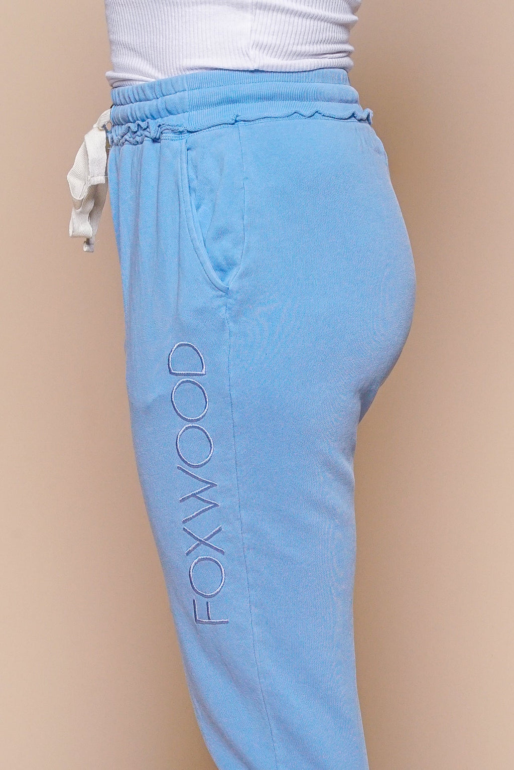 Simplified Track Pants in Blue - Foxwood